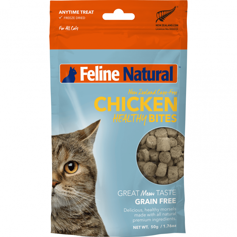 Feline Natural Freeze Dried Chicken Healthy Bites 50g