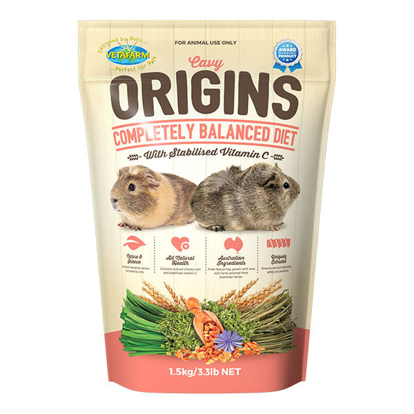 Vetafarm Cavy Origins Guinea Pig Food