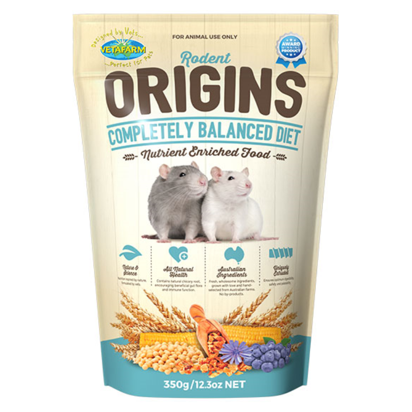 Vetafarm Origins Rodent Diet Rat & Mouse Food