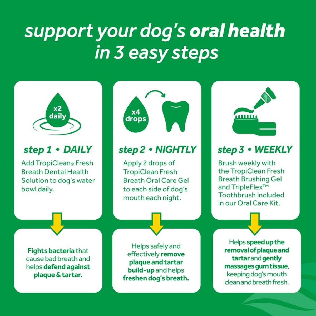 Tropiclean Clean Teeth Oral Gel Mint