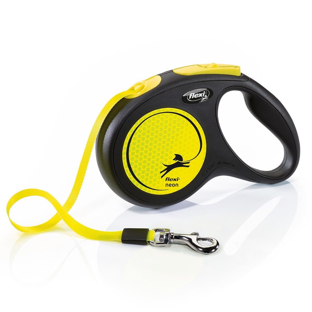 Flexi New Classic Neon Tape Retractable Lead 5m