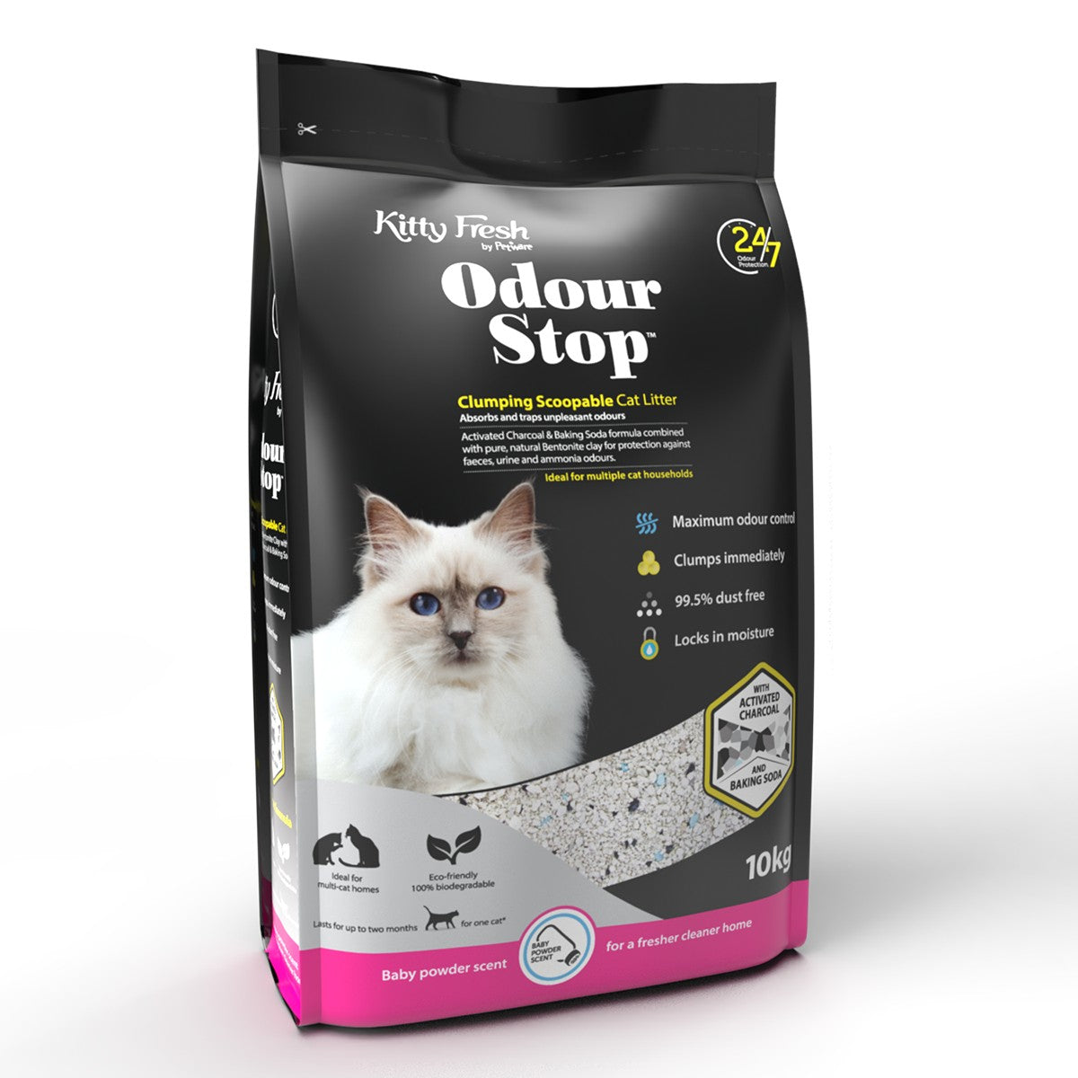 Kitty Fresh Odour Stop Clumping Cat Litter