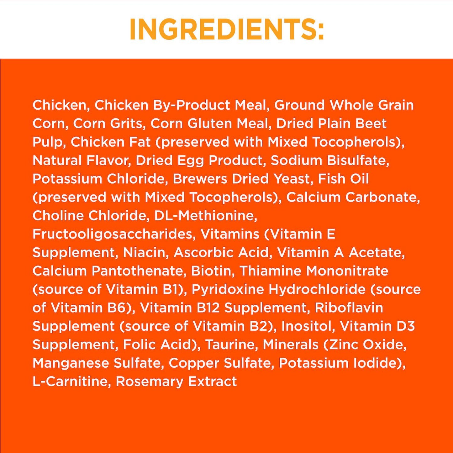 Iams Proactive Health Chicken Dry Cat Food