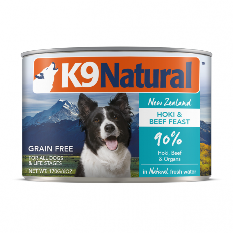 K9 Natural Hoki & Beef Feast Wet Dog Food