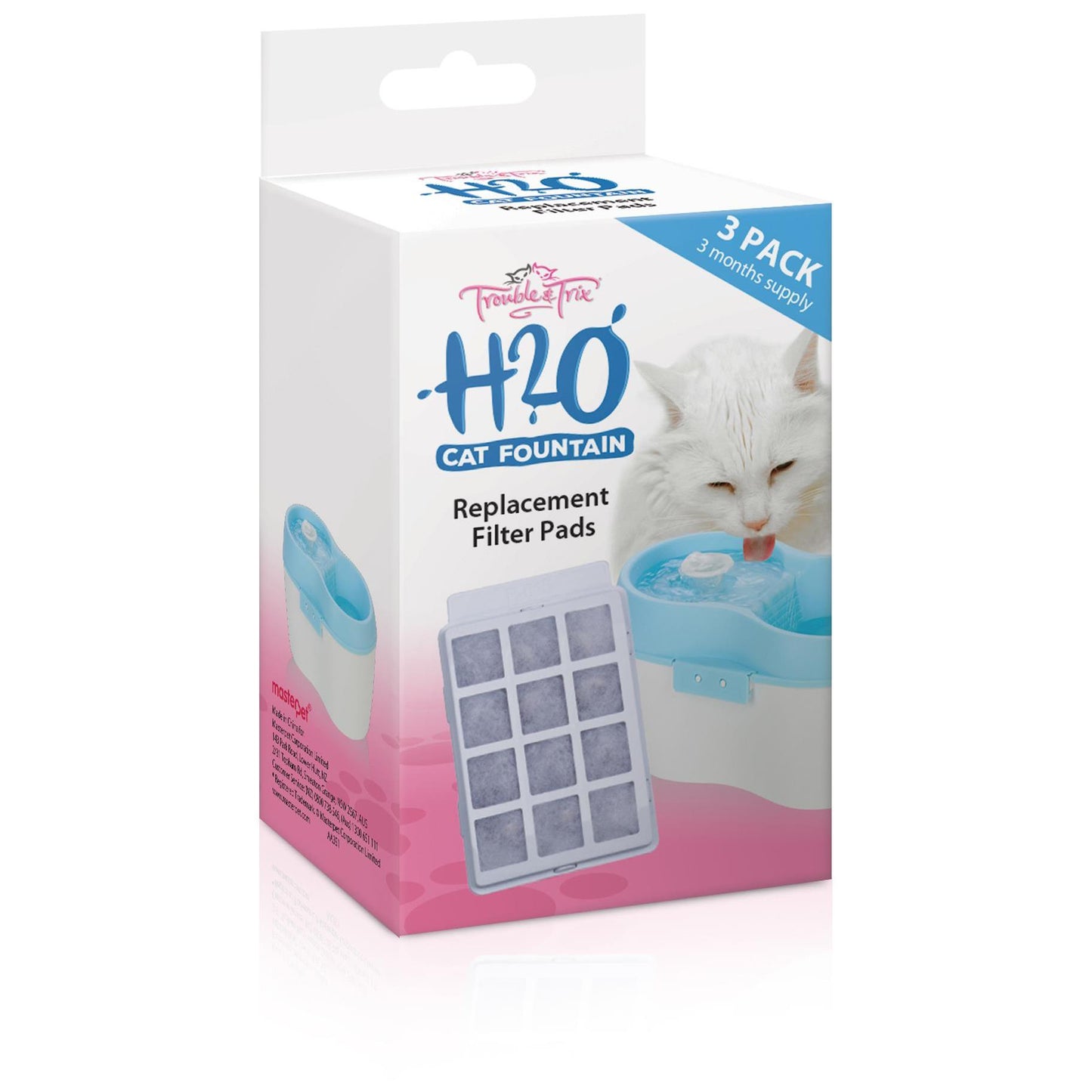 Trouble & Trix Cat Water Fountain Replacement Filters