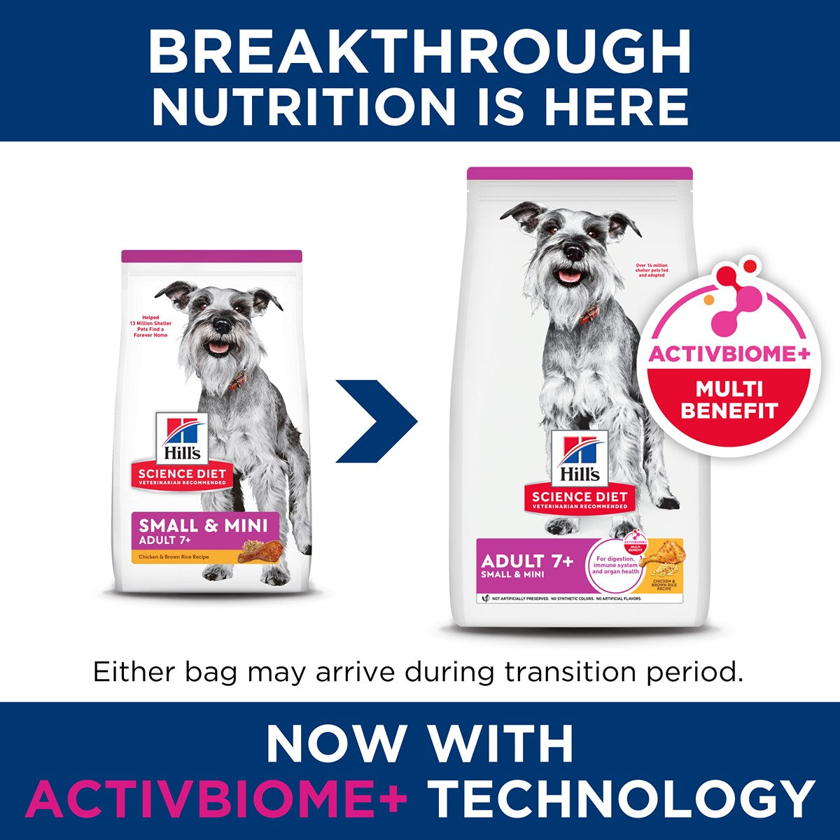 Hill's Science Diet Adult 7+ Senior Small & Mini Dry Dog Food