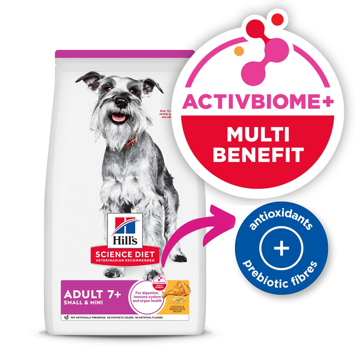Hill's Science Diet Adult 7+ Senior Small & Mini Dry Dog Food