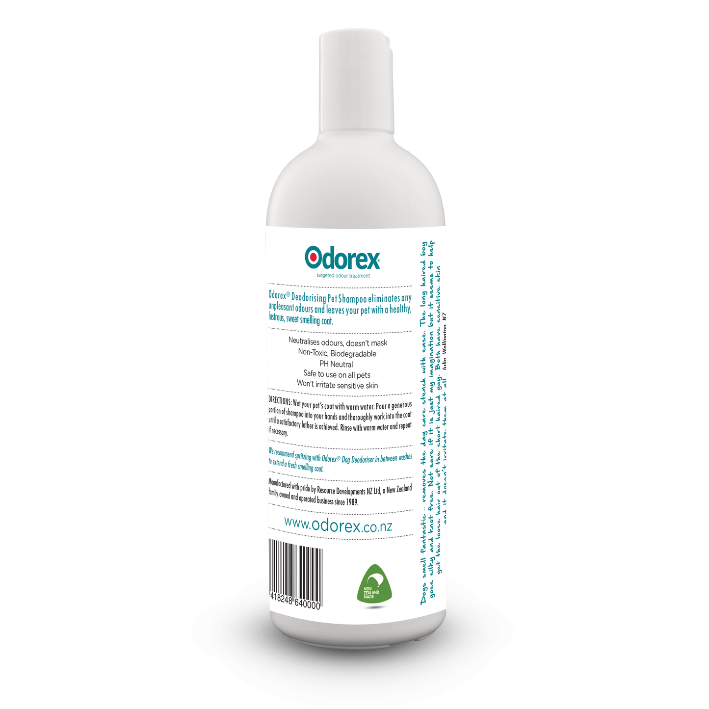 Odorex Deodorising Dog & Cat Shampoo
