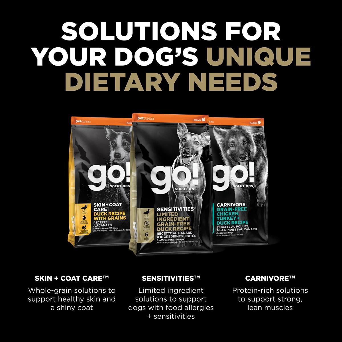 Go! Solutions SENSITIVITIES Diet Grain Free Duck Dry Dog Food