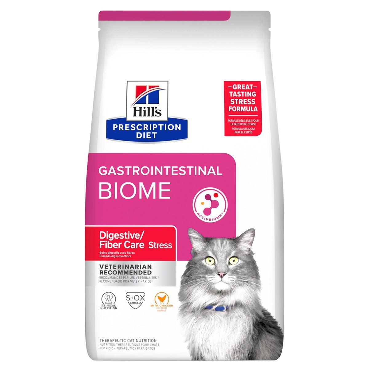 Hill's Prescription Diet Gastrointestinal Biome Digestive Fibre Care Stress Dry Cat Food