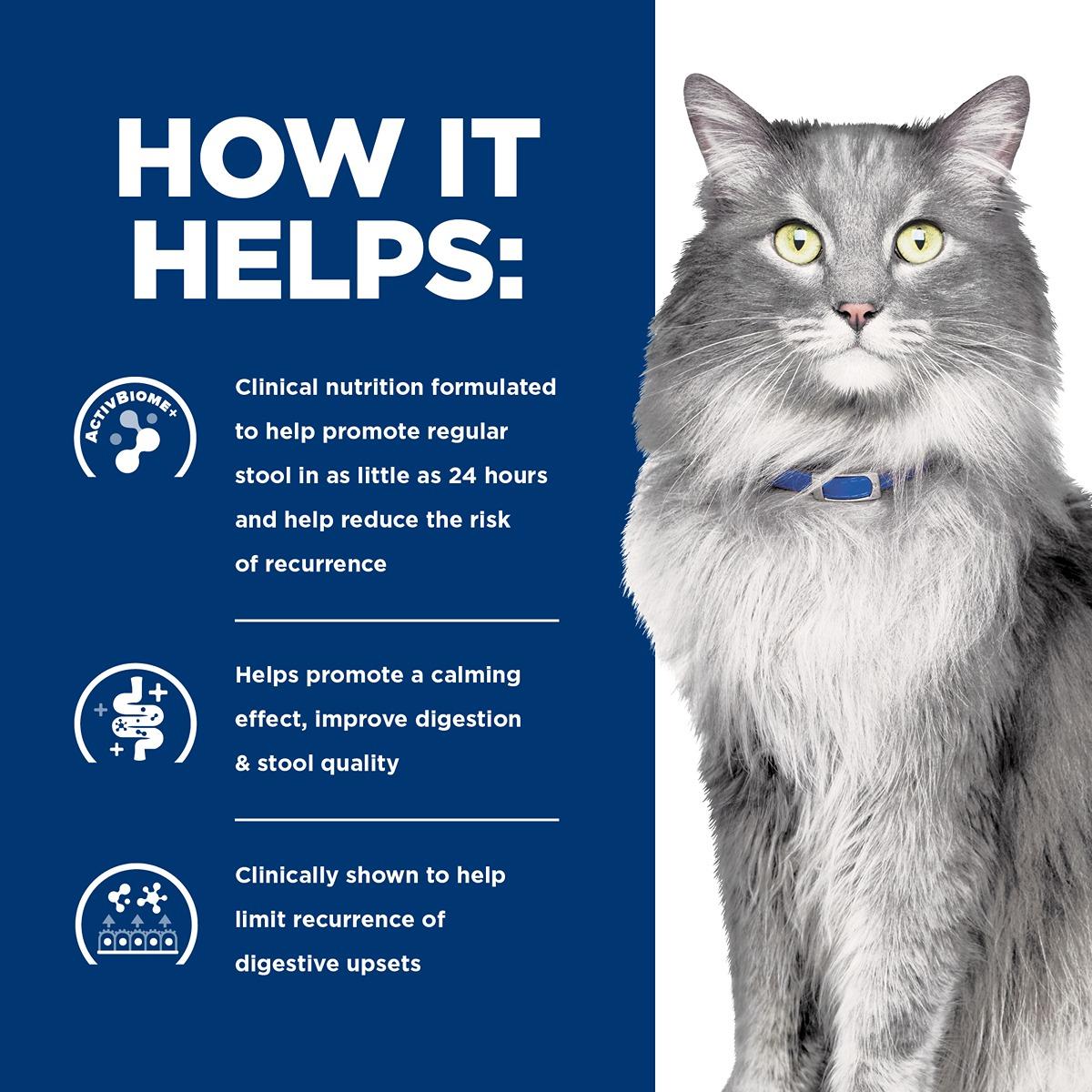 Hill's Prescription Diet Gastrointestinal Biome Digestive Fibre Care Stress Dry Cat Food