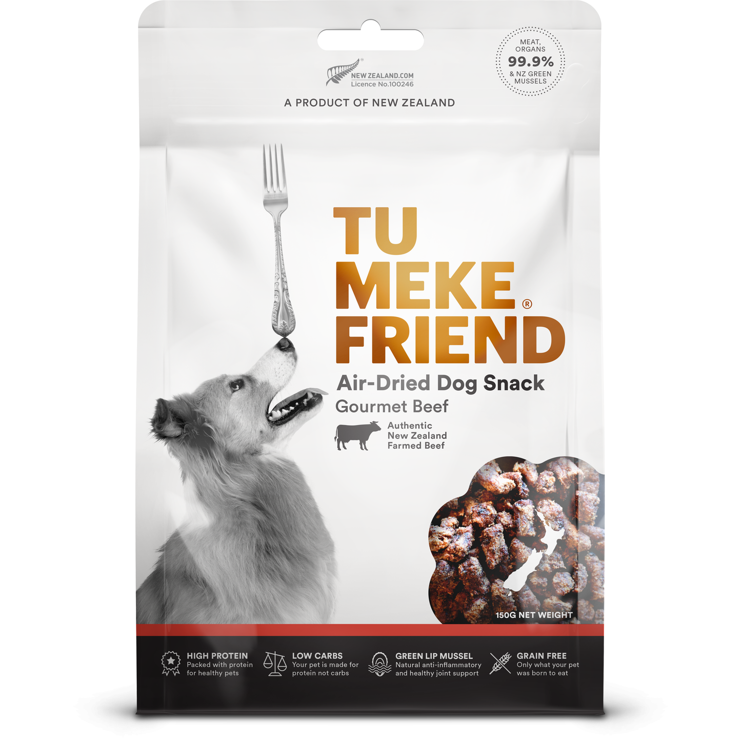 Tu Meke Air-Dried Gourmet Beef Dog Treats