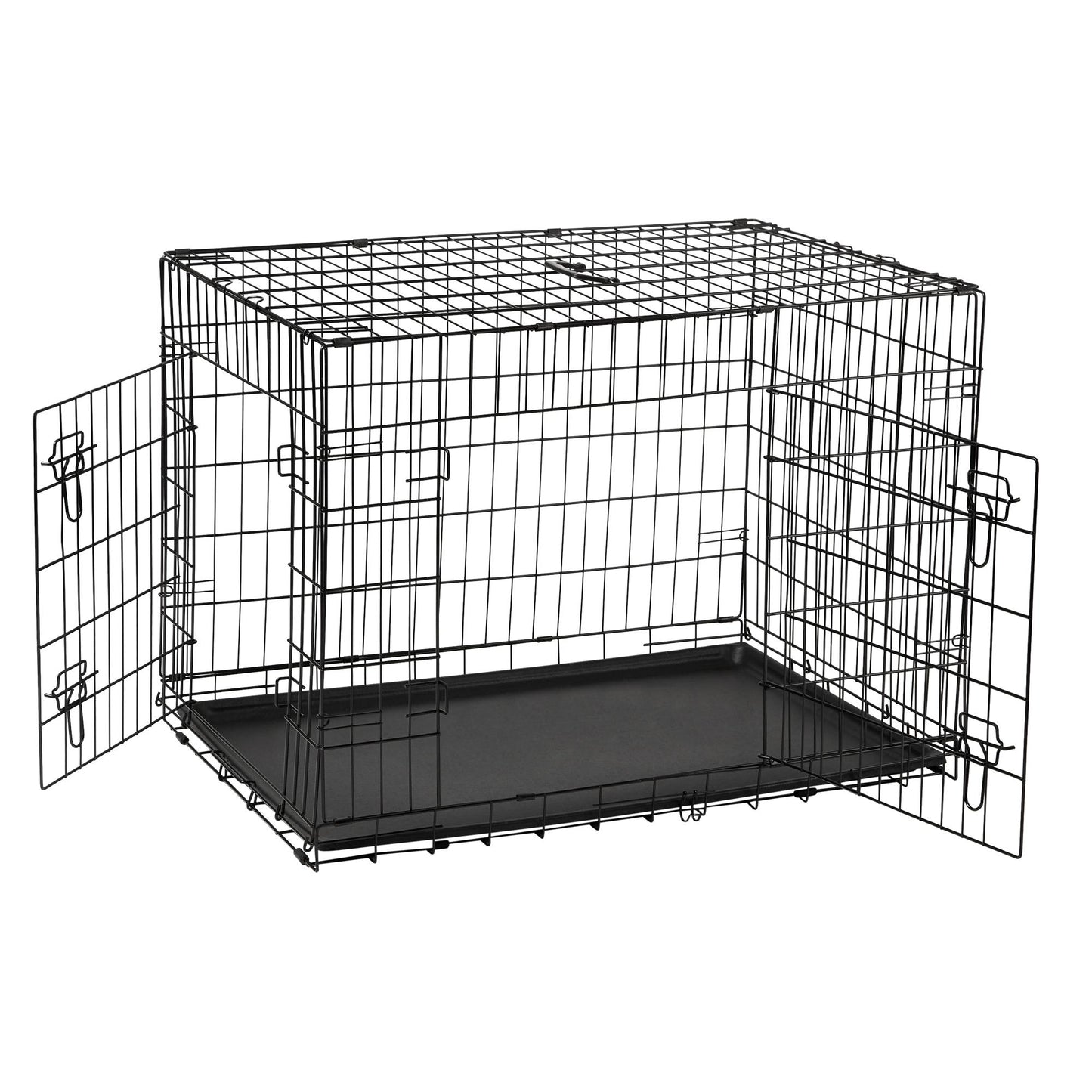 Lexi & Me Black Wire Crate with Tray