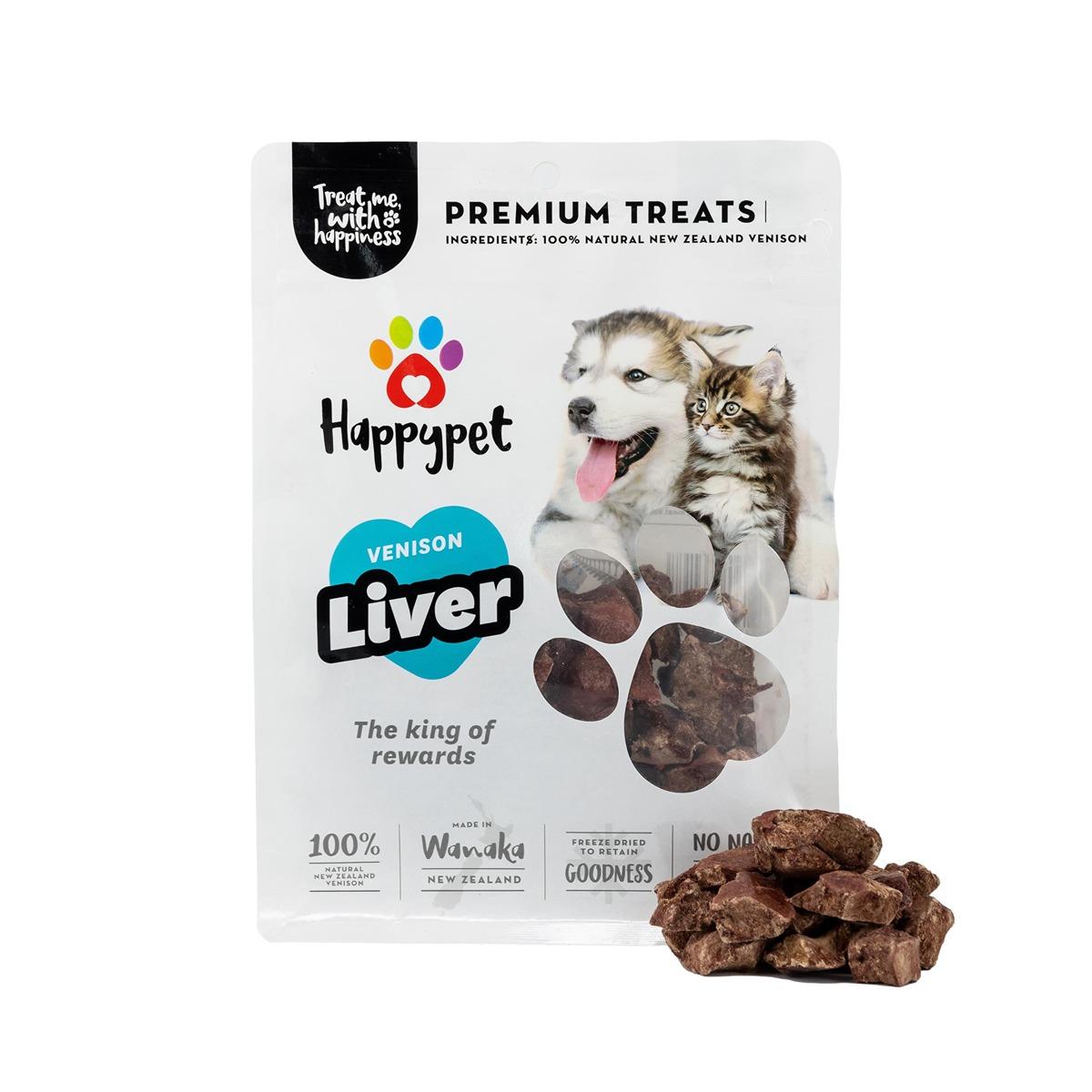 Happy Pet Venison Liver Dog & Cat Treats