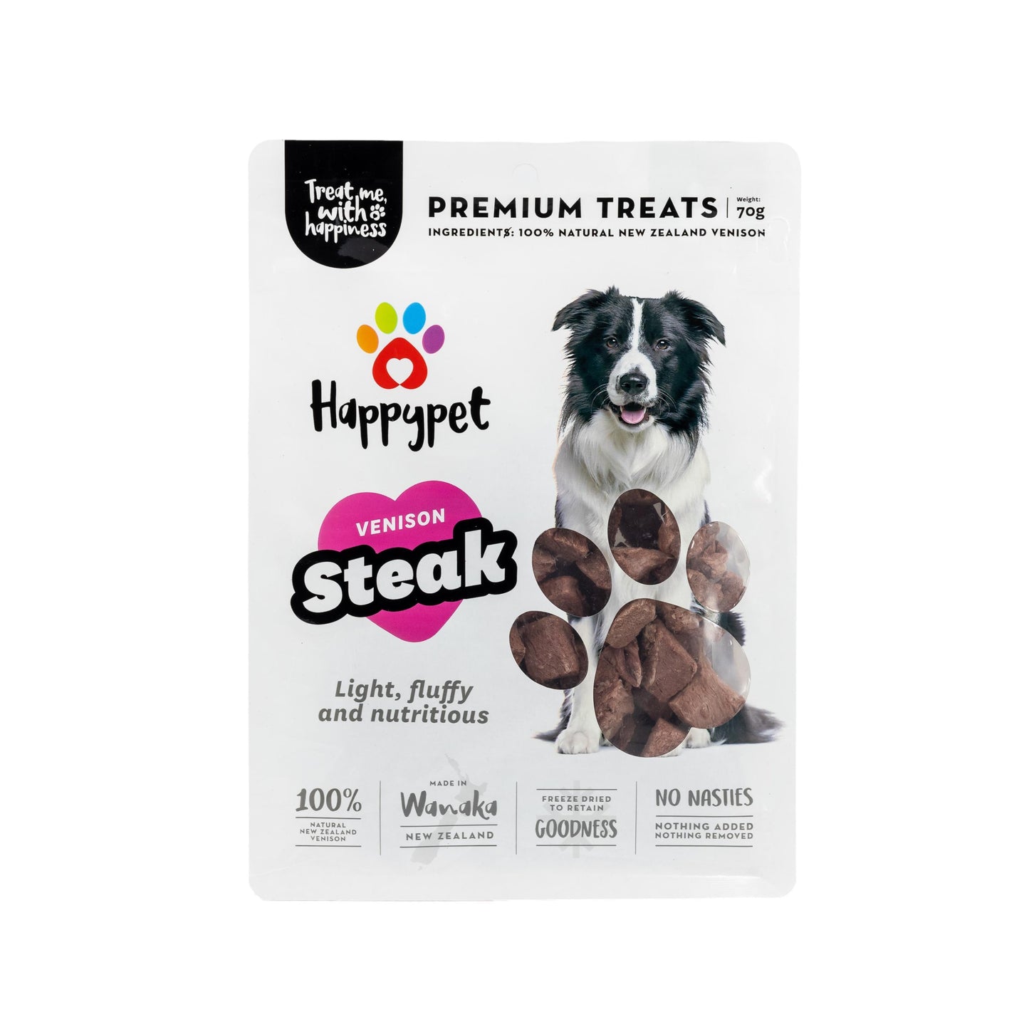 Happy Pet  Venison Steak Treats