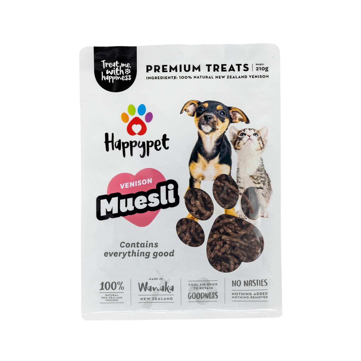 Happy Pet Venison Muesli Dog & Cat Treats