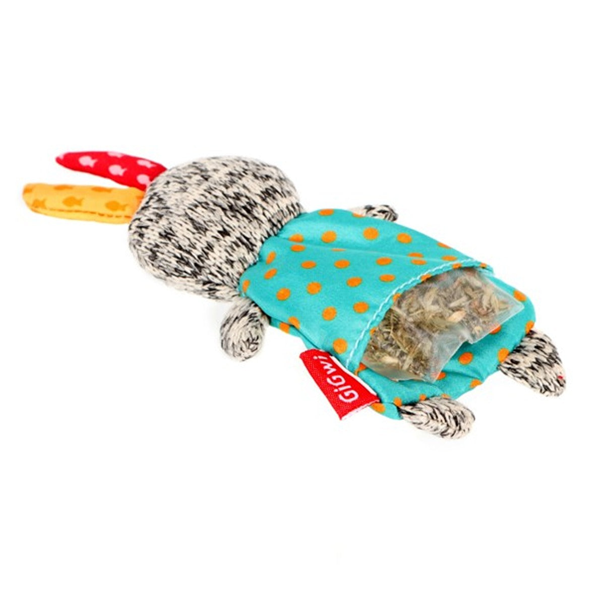 GiGwi Refillable Rabbit Catnip Cat Toy