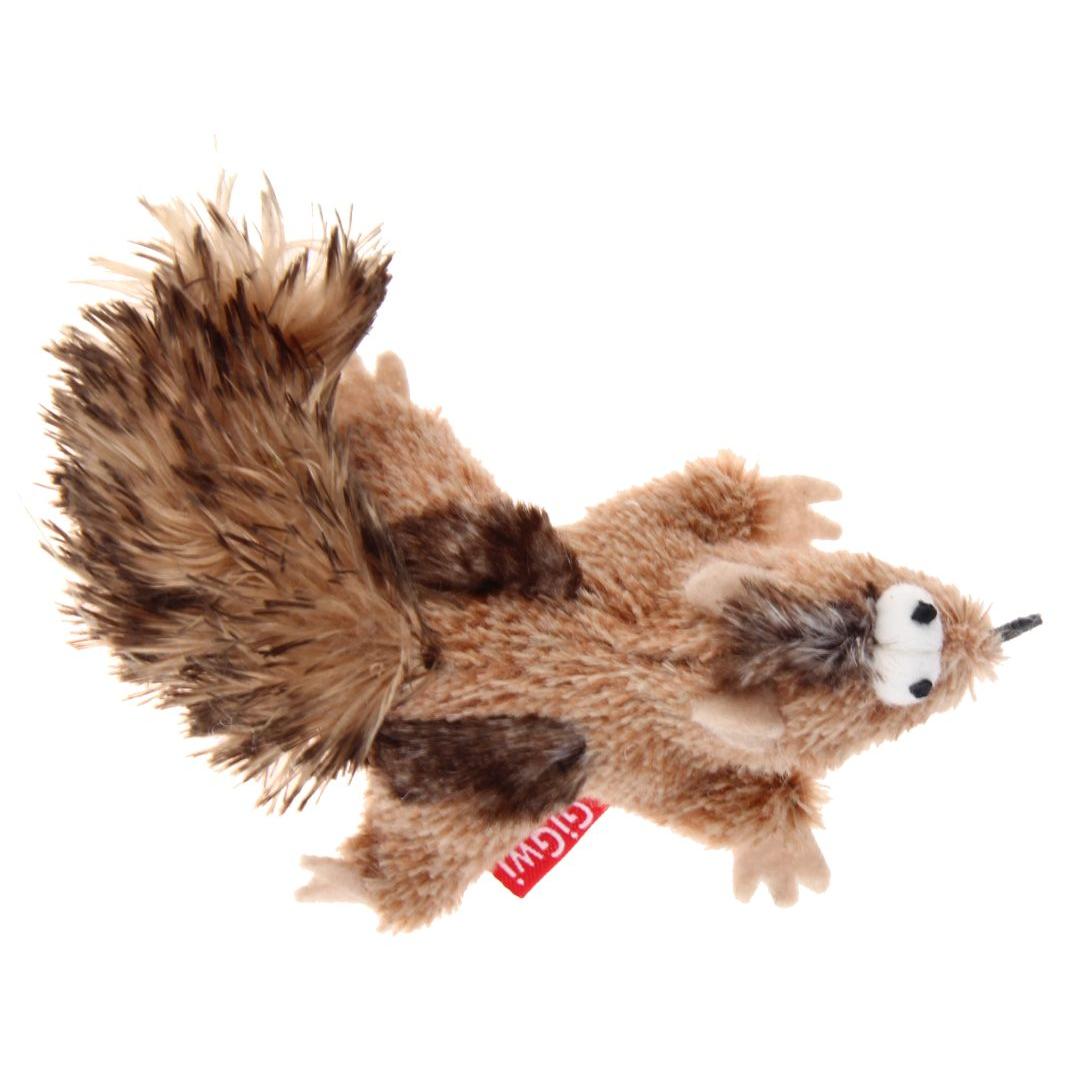 GiGwi Catch & Scratch Chipmunk Catnip Cat Toy