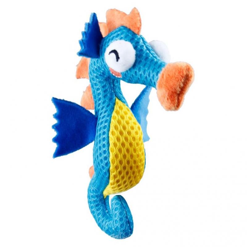 GiGwi Dental Mesh Seahorse Catnip Cat Toy