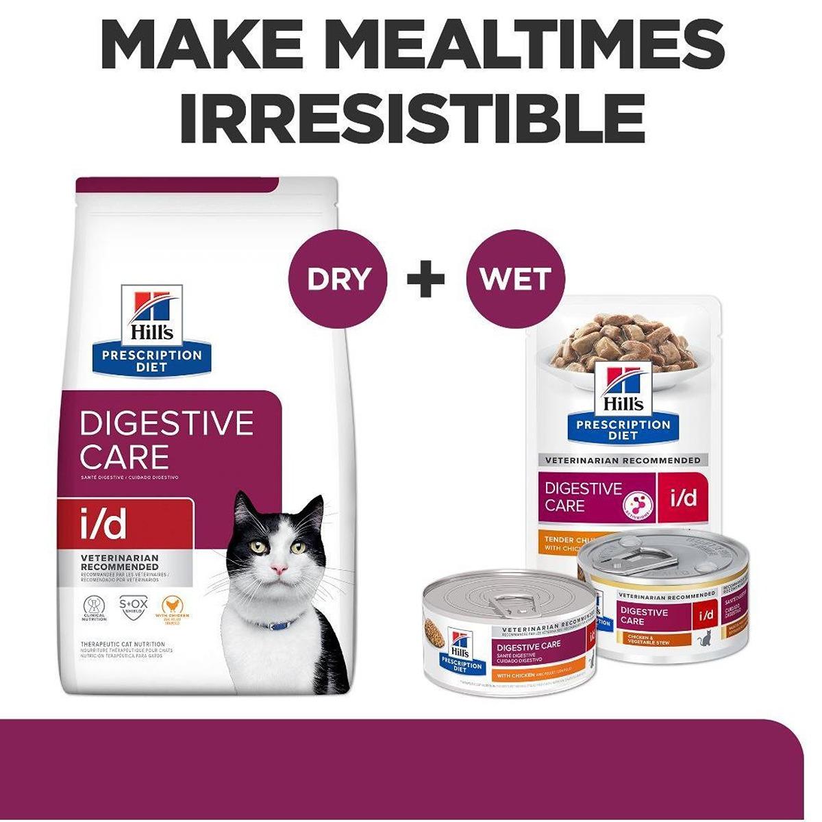 Hill's Prescription Diet i/d Digestive Care with Chicken Wet Cat Food