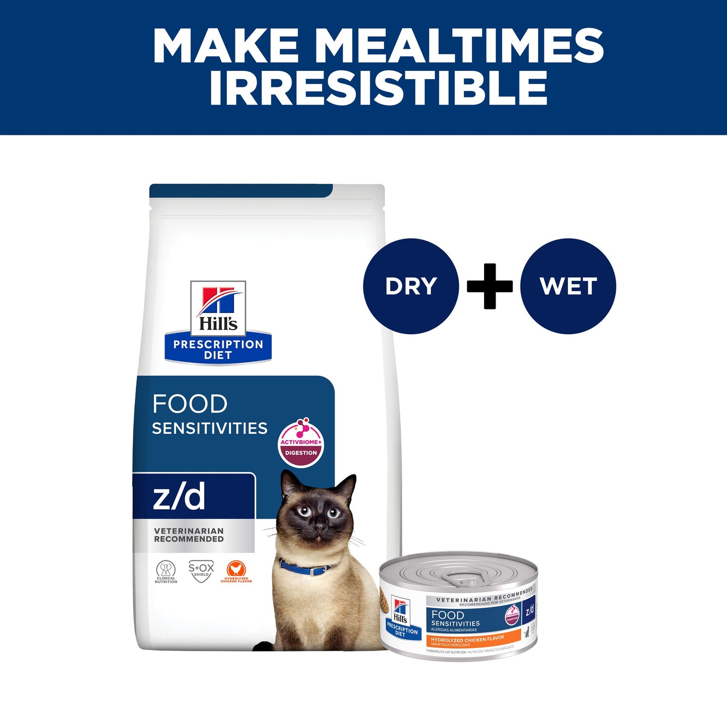Hill's Prescription Diet z/d Skin & Food Sensitivities Wet Cat Food
