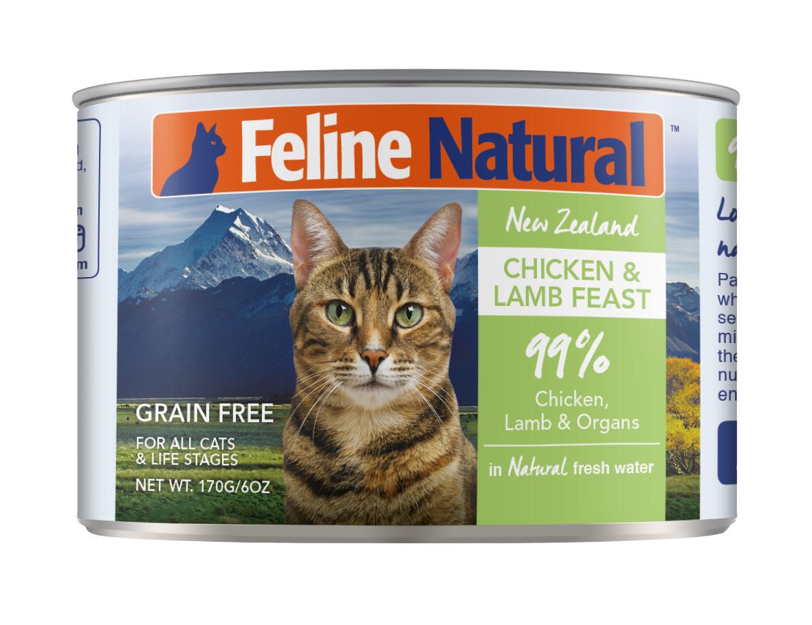 Feline Natural Chicken and Lamb Wet Cat Food