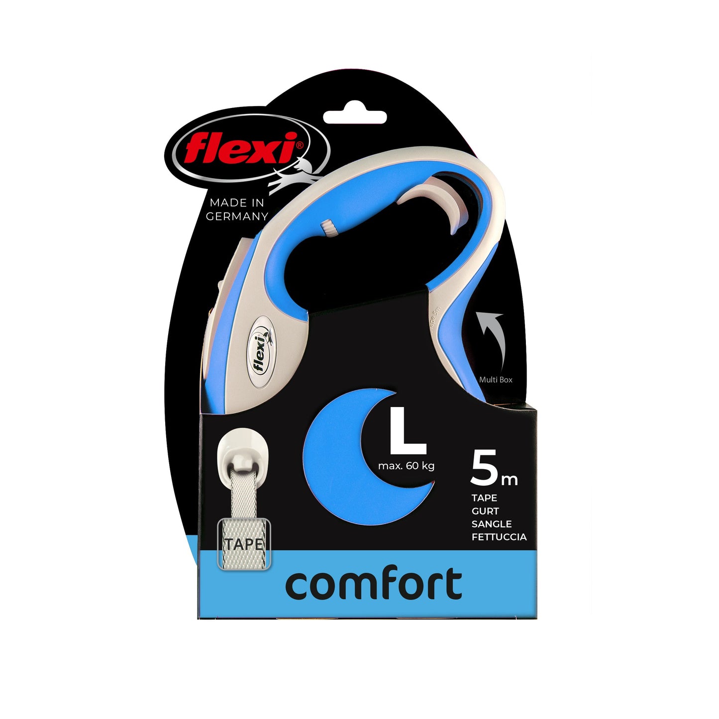 Flexi Dog Comfort Tape Retractable Leash 5M