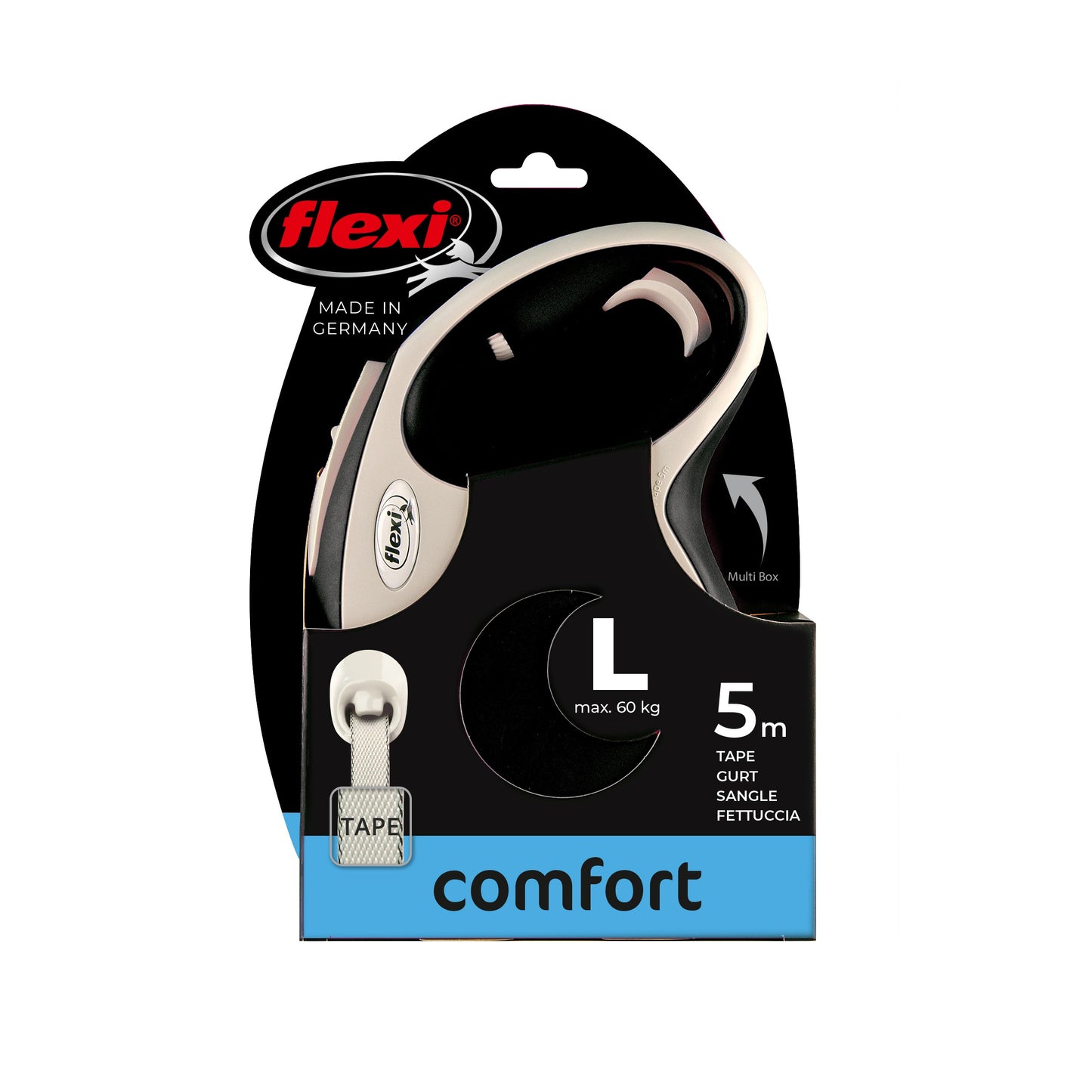 Flexi Dog Comfort Tape Retractable Leash 5M