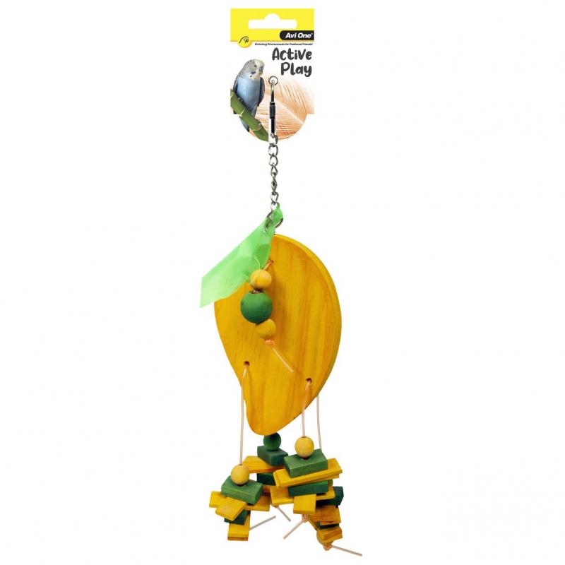 Avi One Wooden Mango Bird Toy