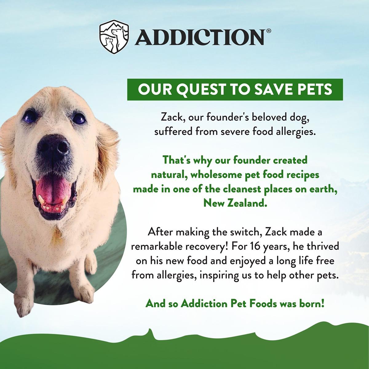 Addiction Zen Vegetarian Vegan Dry Dog Food