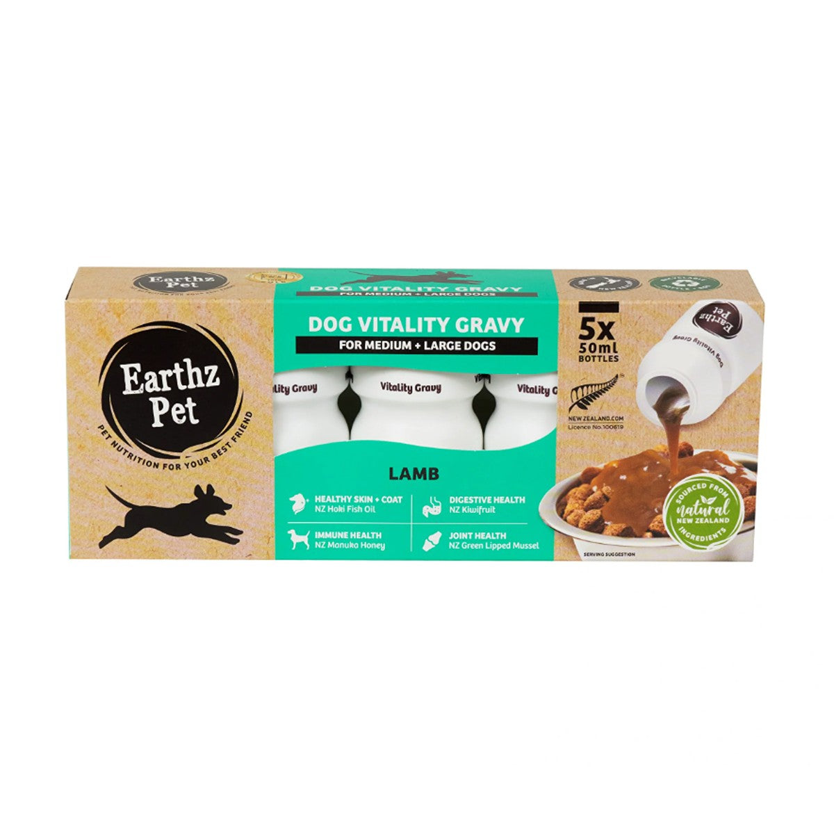 Earthz Pet Vitality Lamb Gravy for Dogs