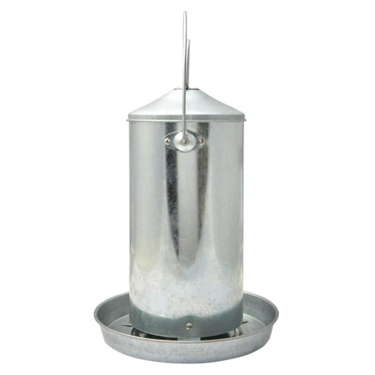 Lexi & Me Metal Chicken Feeder with Handle