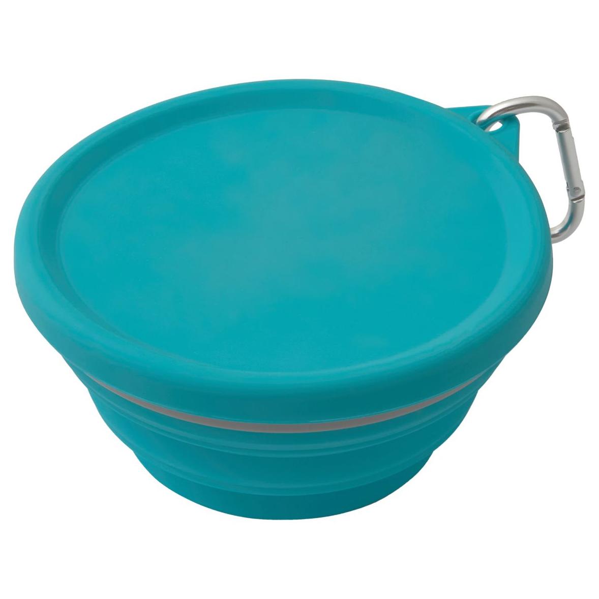 Lexi & Me Collapsible Pet Travel Bowl with Lid
