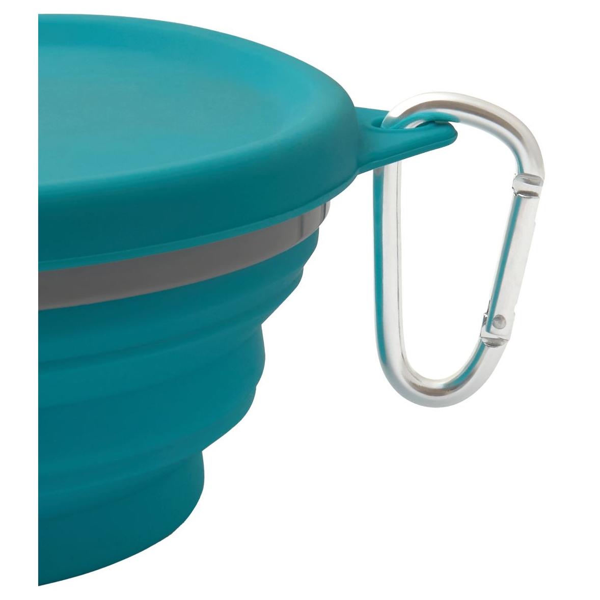 Lexi & Me Collapsible Pet Travel Bowl with Lid
