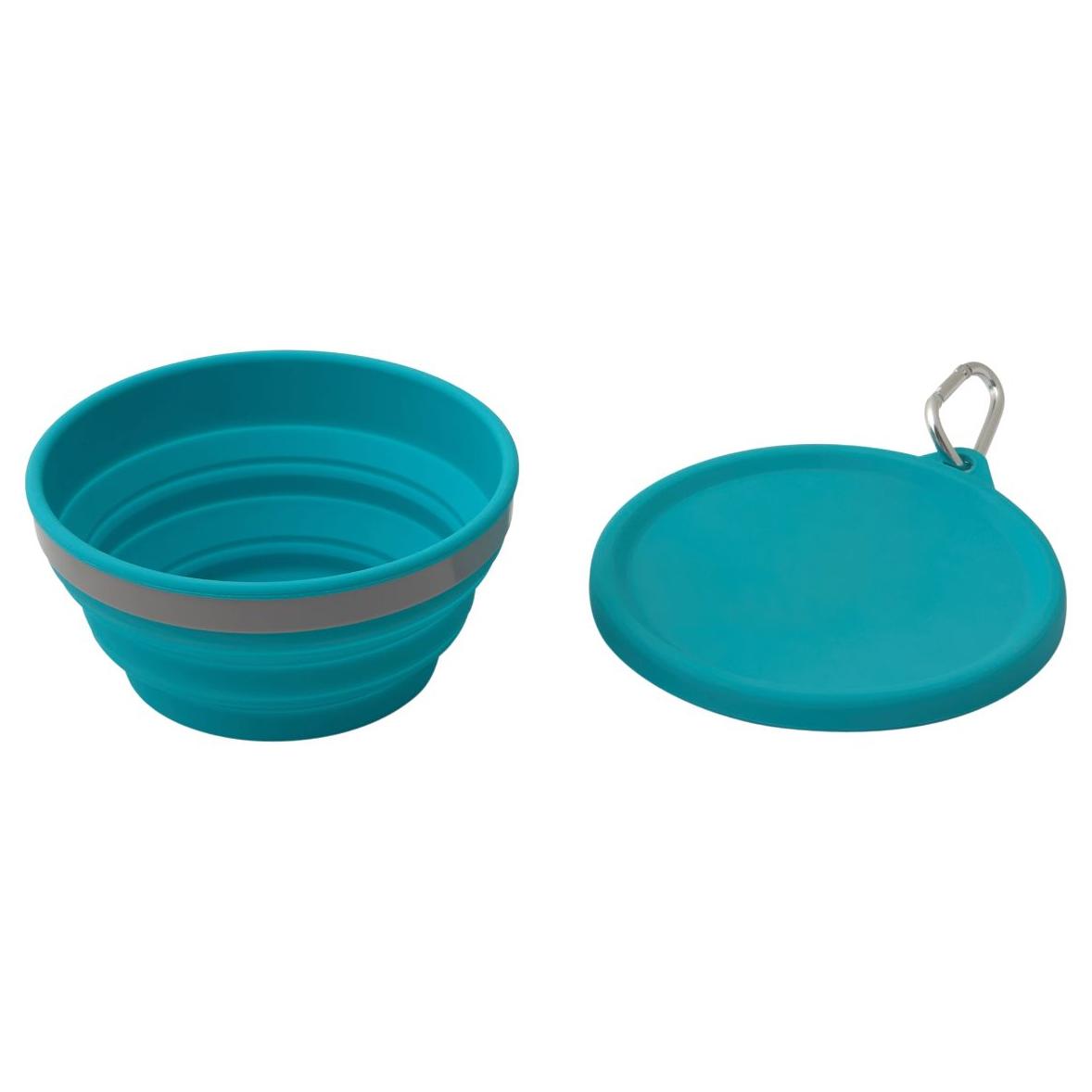 Lexi & Me Collapsible Pet Travel Bowl with Lid