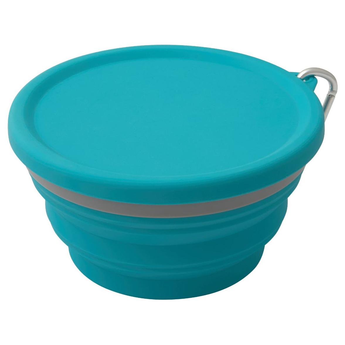 Lexi & Me Collapsible Pet Travel Bowl with Lid