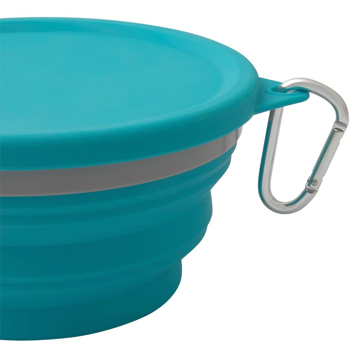 Lexi & Me Collapsible Pet Travel Bowl with Lid