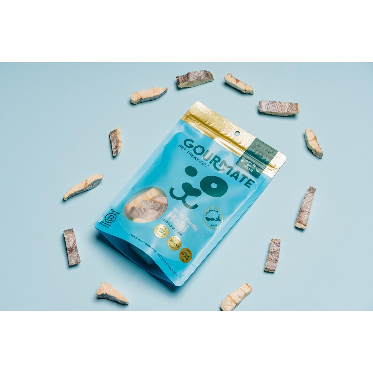Gourmate South Pacific Freeze-Dried Hoki Dog Treats