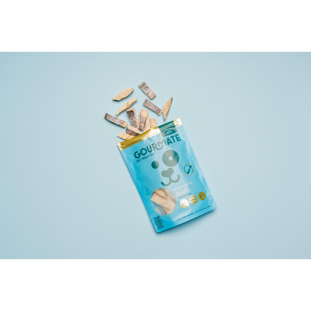 Gourmate South Pacific Freeze-Dried Hoki Dog Treats