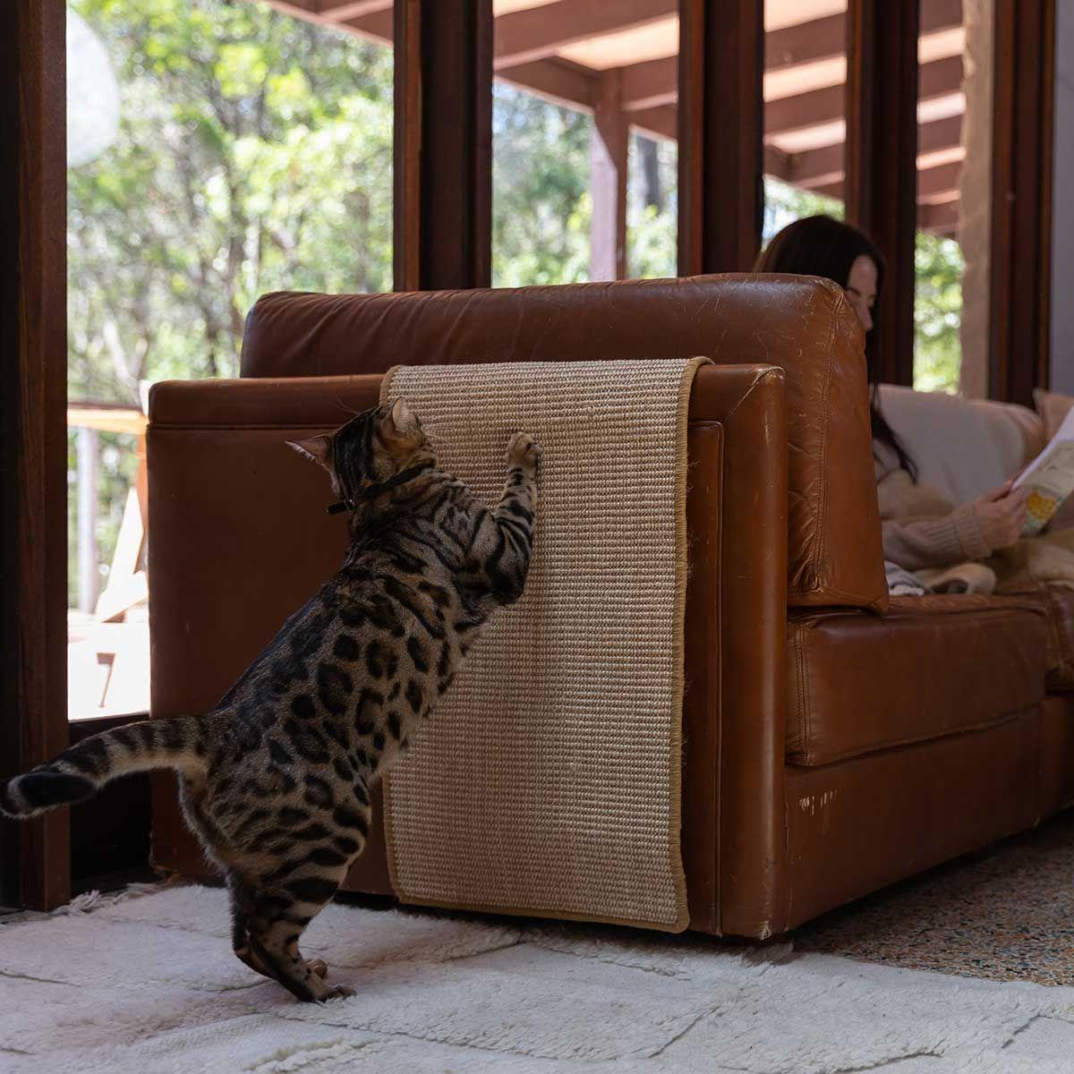 Lexi & Me Cat Scratcher Mat Natural