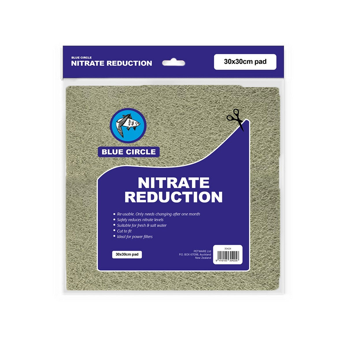 Blue Circle Filter Pad Nitrate Reduction
