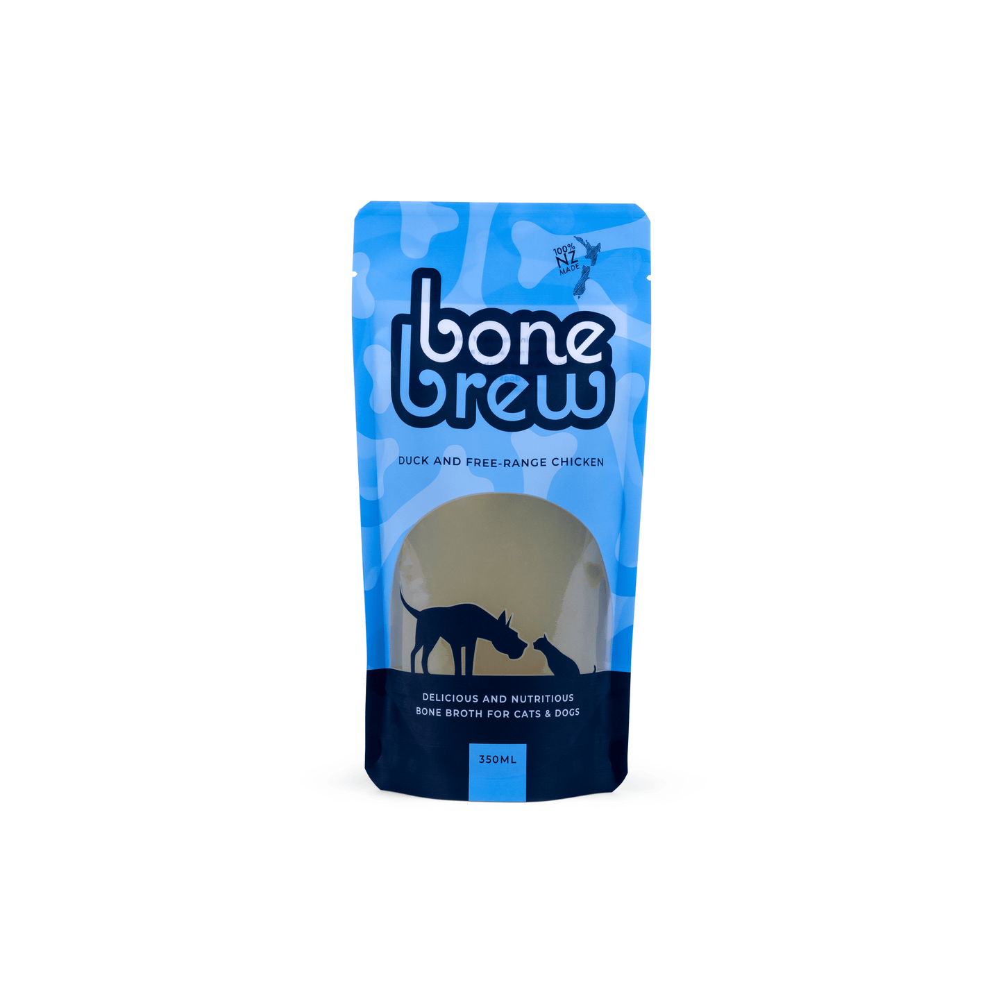 Bone Brew Chicken & Duck Broth for Dogs & Cats