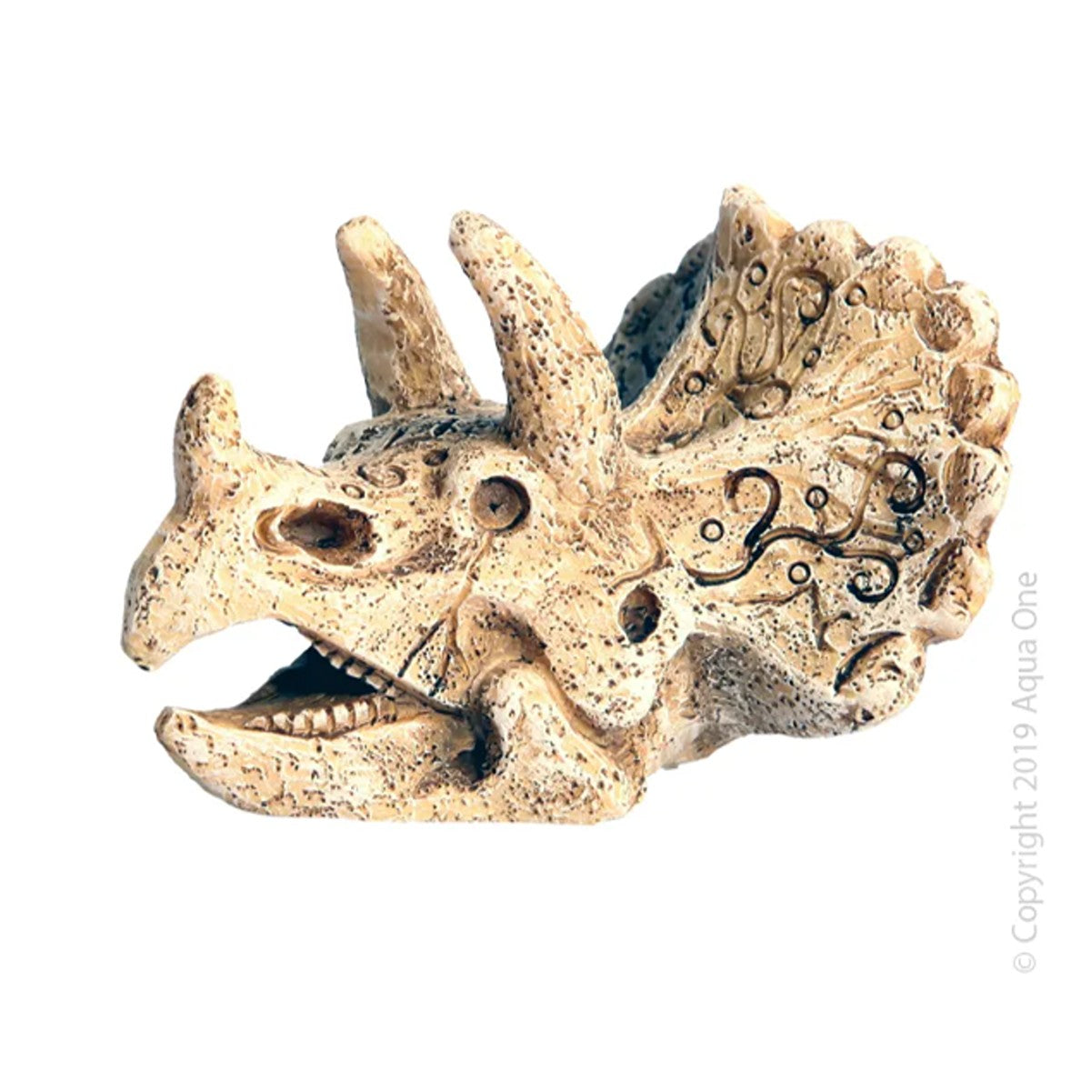 Aqua One Dinosaur Head with Horns Ornament
