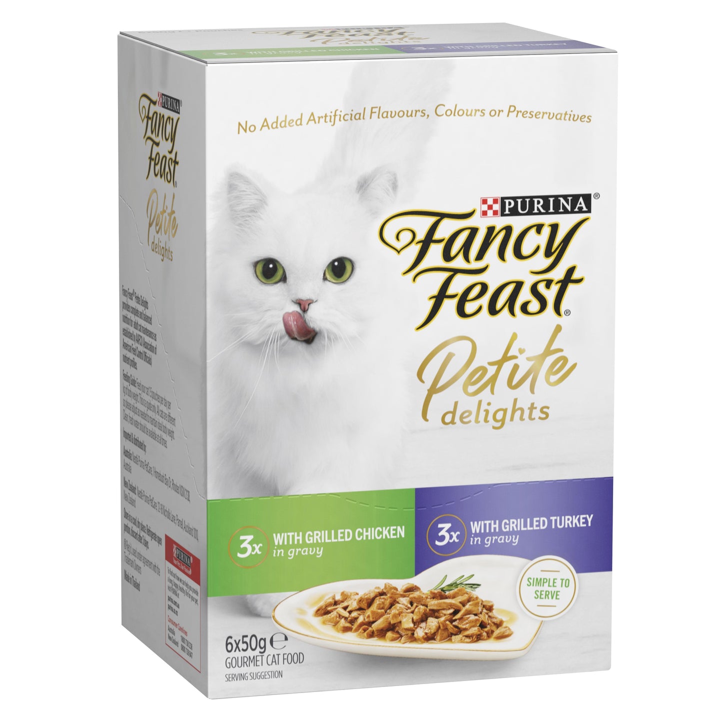 Fancy Feast Petite Delights Chicken Turkey Wet Cat Food Multipack