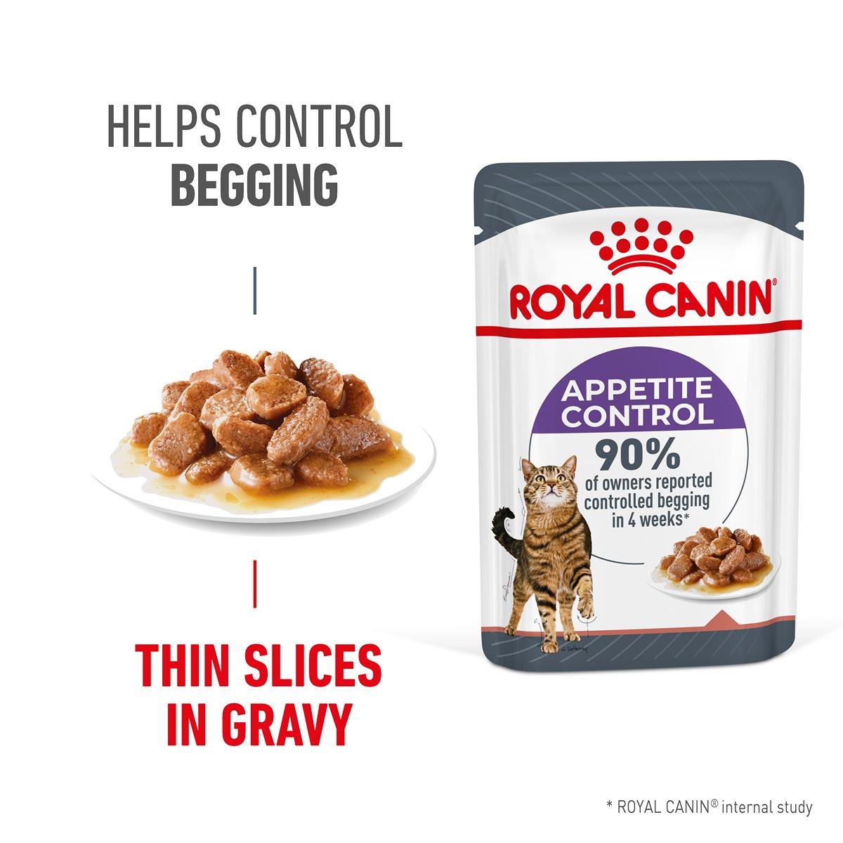 Royal Canin Appetite Control Care Gravy Wet Cat Food