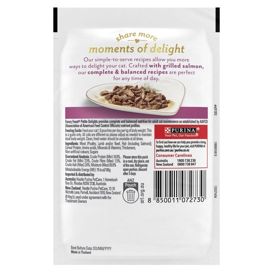 Fancy Feast Petite Delights Salmon Wet Cat Food