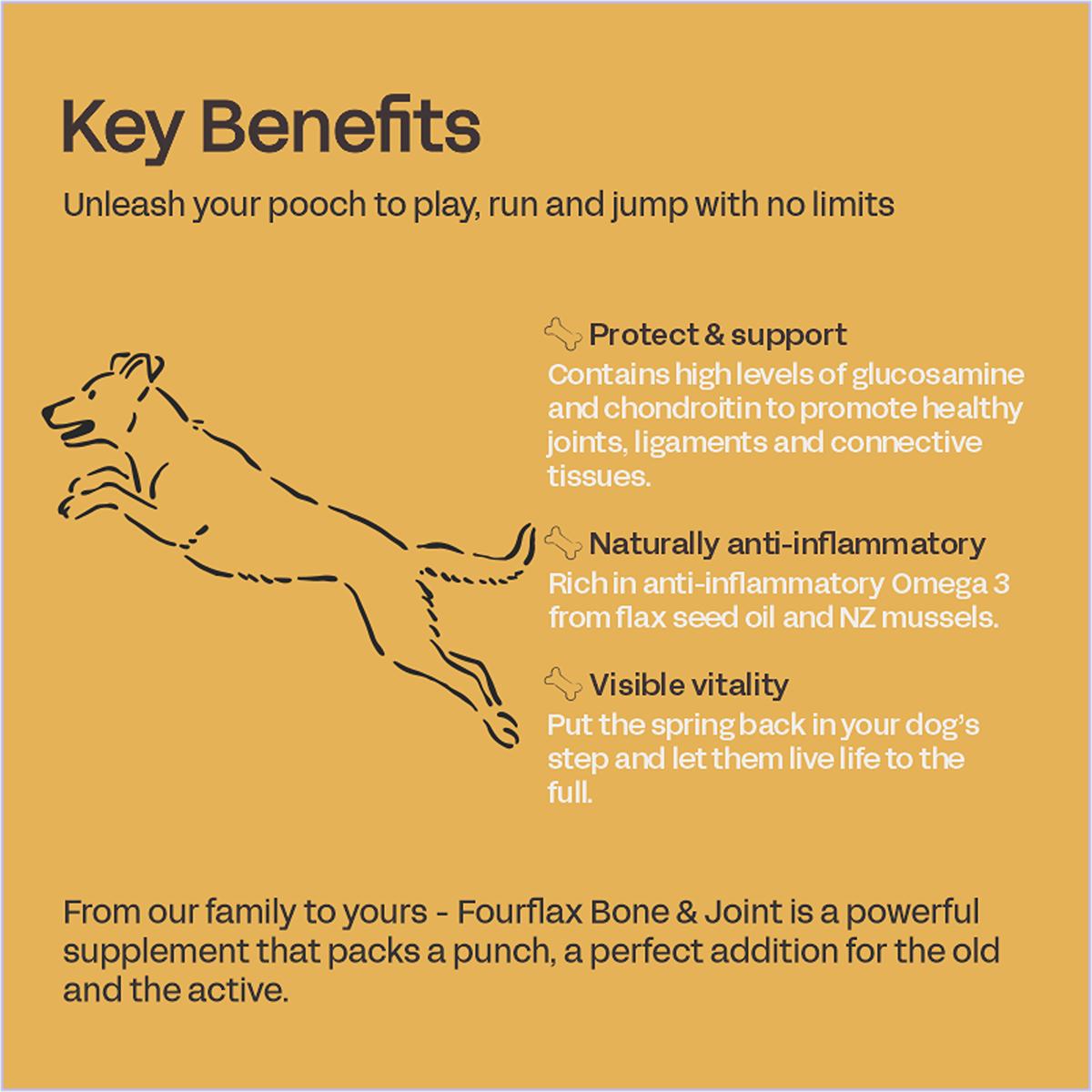 Fourflax Canine Bone & Joint Oil