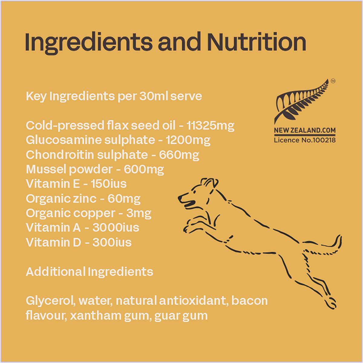 Fourflax Canine Bone & Joint Oil
