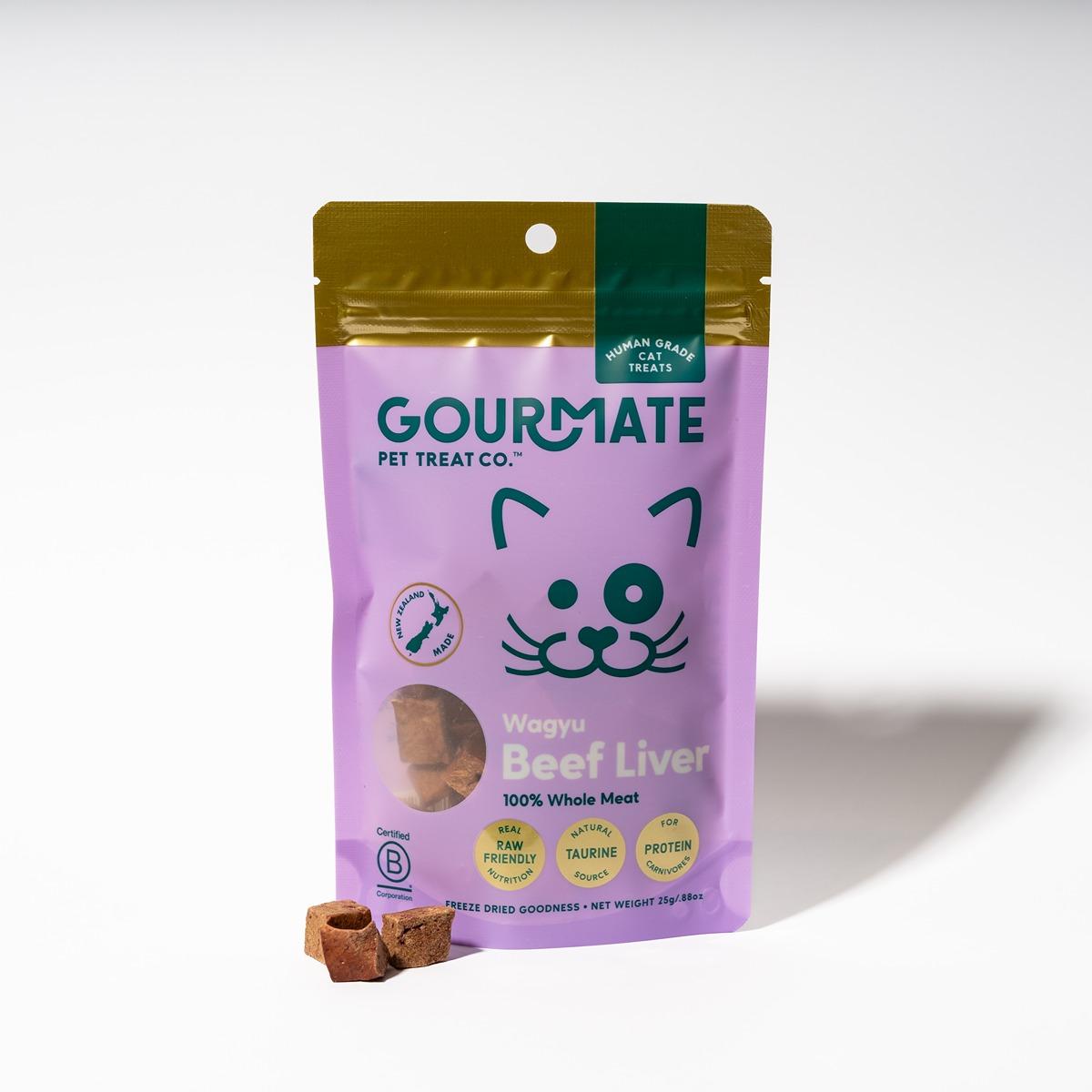 Gourmate Wagyu Beef Liver Freeze Dried Cat Treats