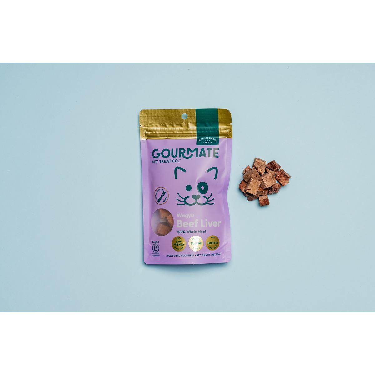 Gourmate Wagyu Beef Liver Freeze Dried Cat Treats